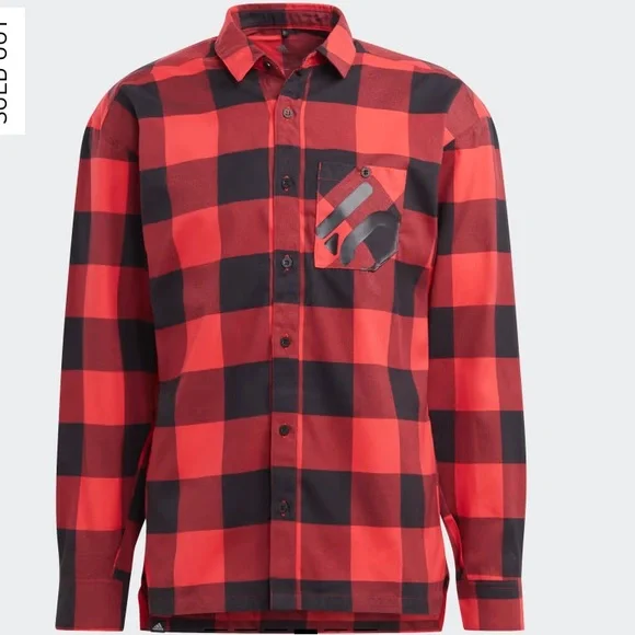 NWT. Five Ten Adidas “Brave’ Flannel. Medium (gender neutral) - Picture 1 of 15